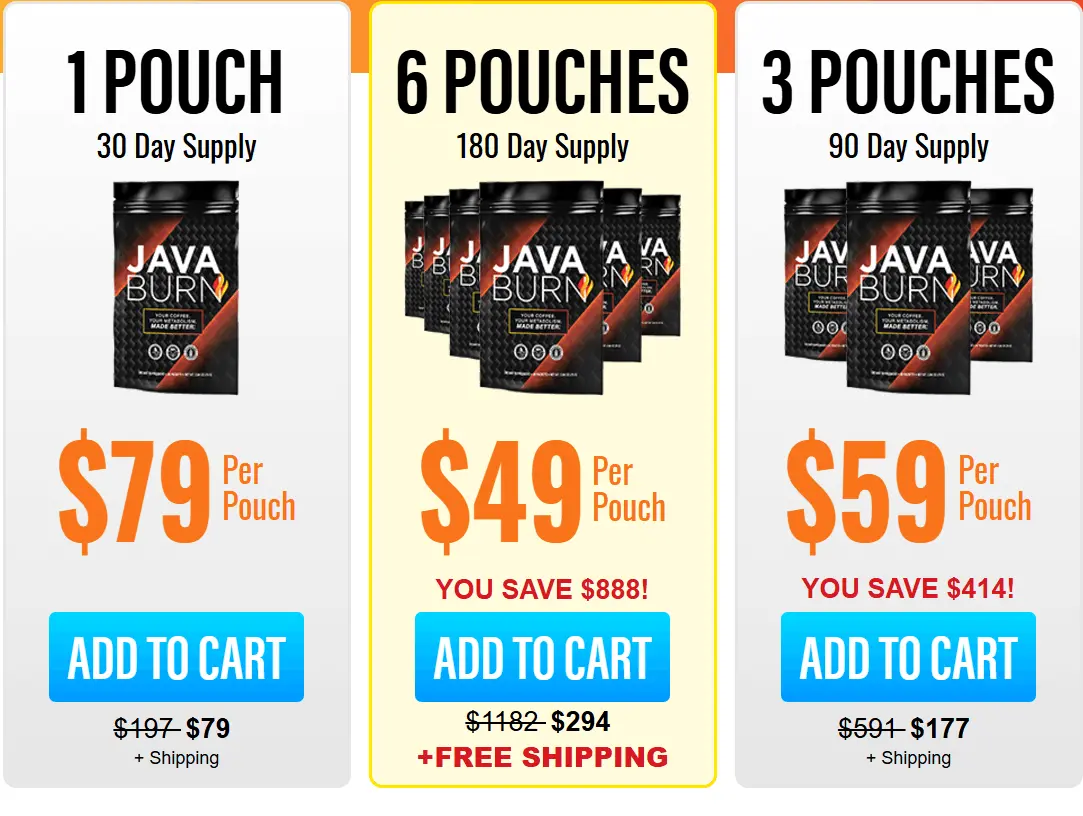 Java Burn discount